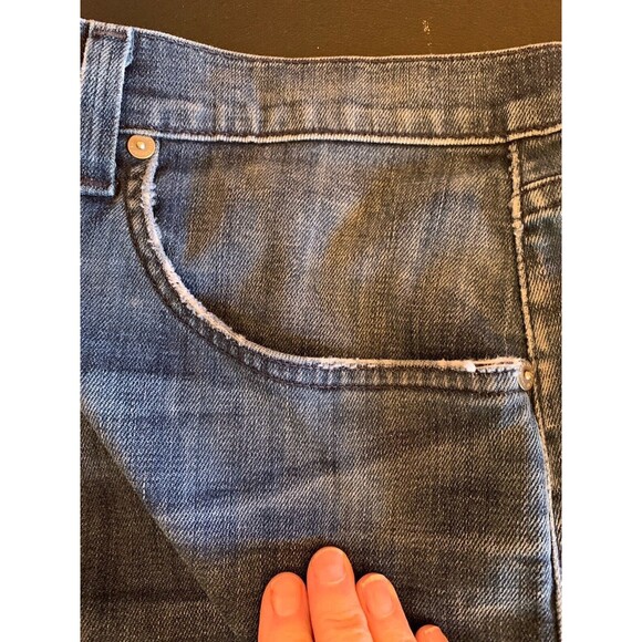 $249 Citizens of Humanity Mens 38x31" Blue Denim Straight Leg Perfect Jeans Note - Picture 11 of 16